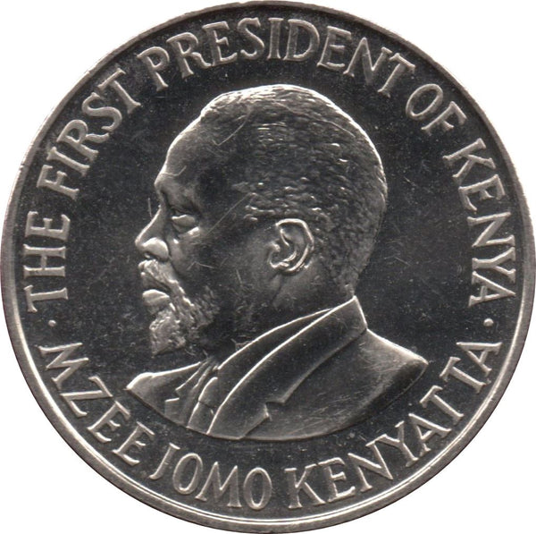 Kenya 50 Cents | Mzee Jomo Kenyatta Coin | KM41 | 2005 - 2009