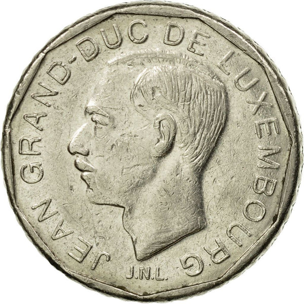 Luxembourg | 50 Francs Coin | Prince Jean | KM62 | 1987 - 1989