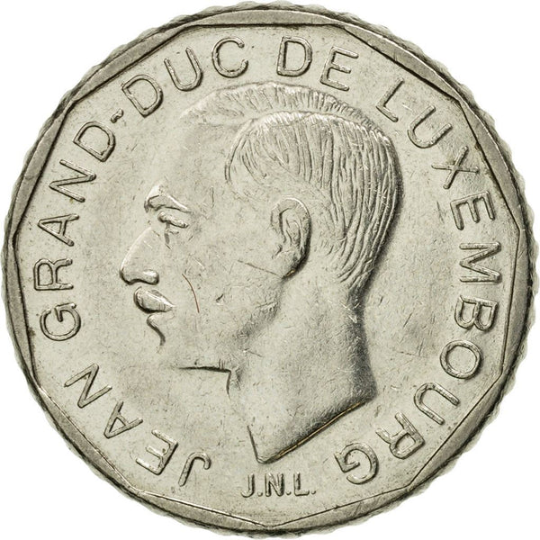 Luxembourg | 50 Francs Coin | Prince Jean | KM66 | 1989 - 1995