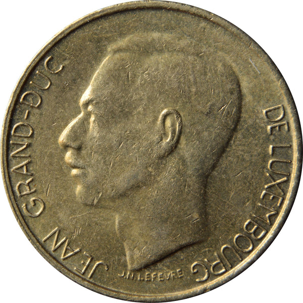 Luxembourg Coin Luxembourger 5 Francs | Prince Jean | KM60 | 1986 - 1988