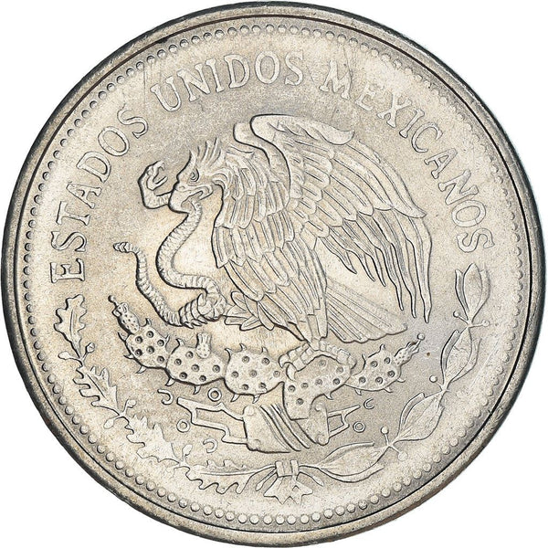 Mexico 1 Peso | José Morelos | Golden Eagle | Generals uniform Coin | KM496 | 1984 - 1987