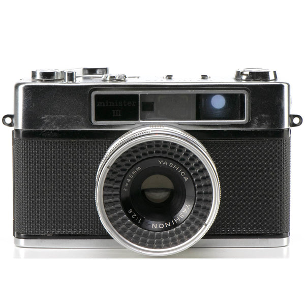 Minister 3 Camera | Yashinon 45mm f2.8 lens | White | Japan | 1963 | Not working