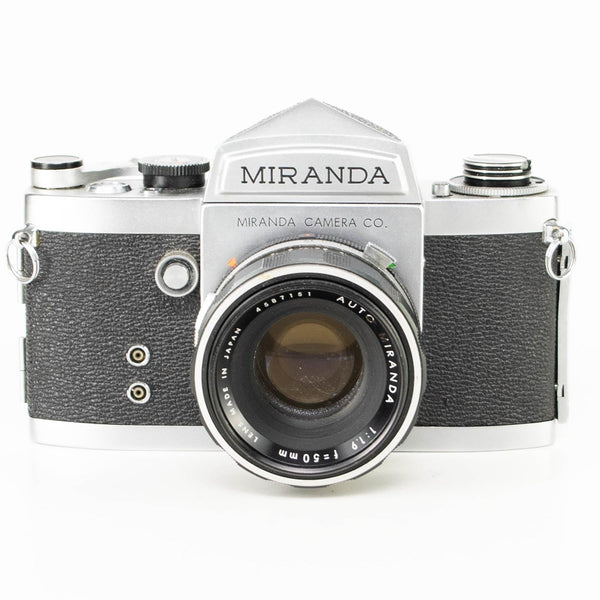 Miranda Camera CO. | Auto Miranda 50mm f1.9 | M44 | White | Japan | 1963 -1967