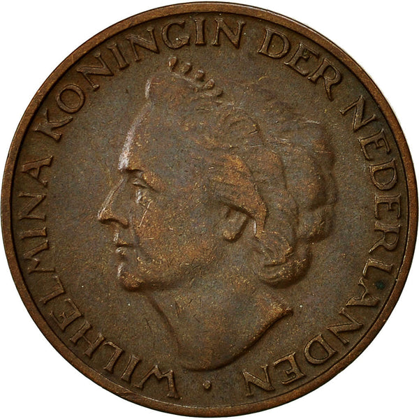 Netherlands Coin 5 Cents | Queen Wilhelmina | KM176 | 1948