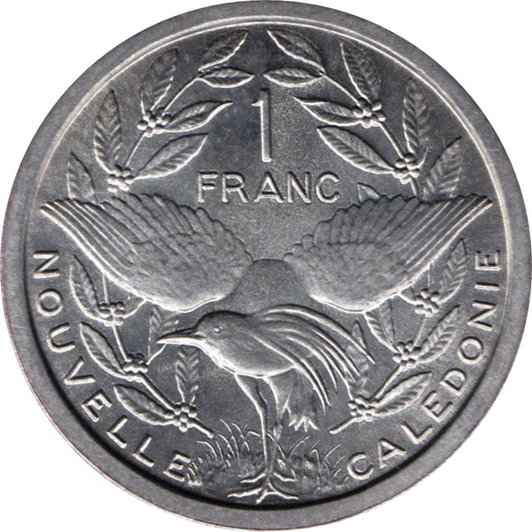 New Caledonia 1 Franc Union Française Coin 1949 KM 2