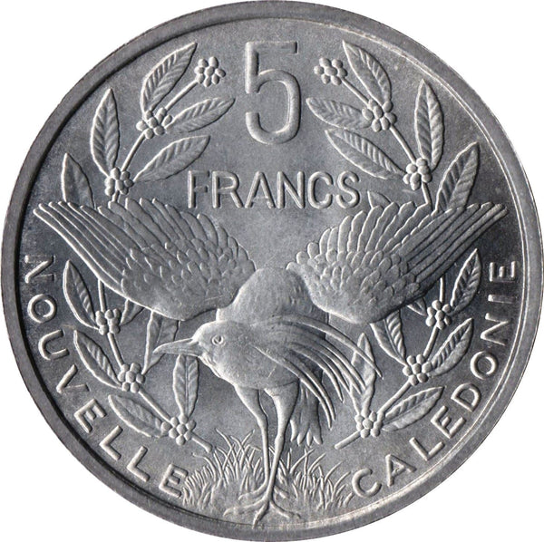 New Caledonia 5 Francs Union Française Coin 1952 KM 4