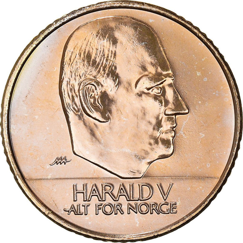 Norway | 10 Kroner Coin | Harald V | KM457 | 1995 - 2012