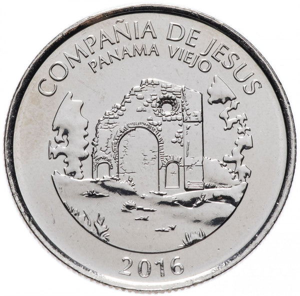Panama 1/2 Balboa Coin | Church of the Society of Jesus | KM147 | 2016