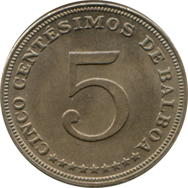 Panama 5 Centesimos | KM23 | 1961 - 1993