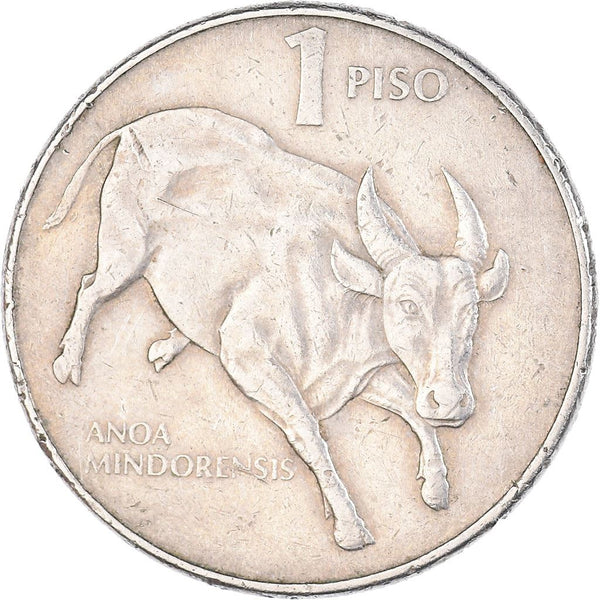 Philippines | 1 Piso Coin | KM243.1 | 1983 - 1990