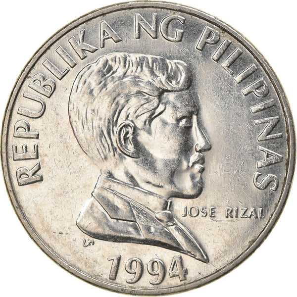 Philippines 1 Piso Coin | small type | KM243.2 | 1991 - 1994