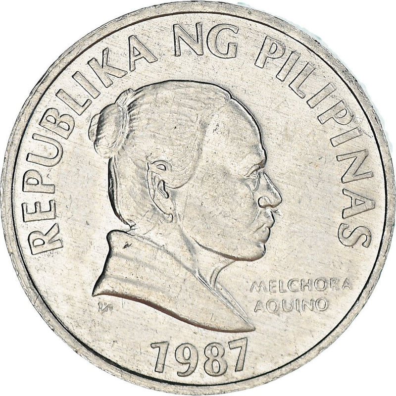Philippines 5 Sentimo Coin | Melchora Aquino | KM239 | 1983 - 1992