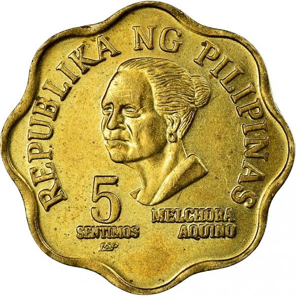 Philippines 5 Sentimos | KM225 | 1979 - 1982