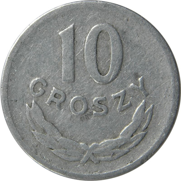 Poland | 10 Groszy Coin | Eagle | KM42a | 1949
