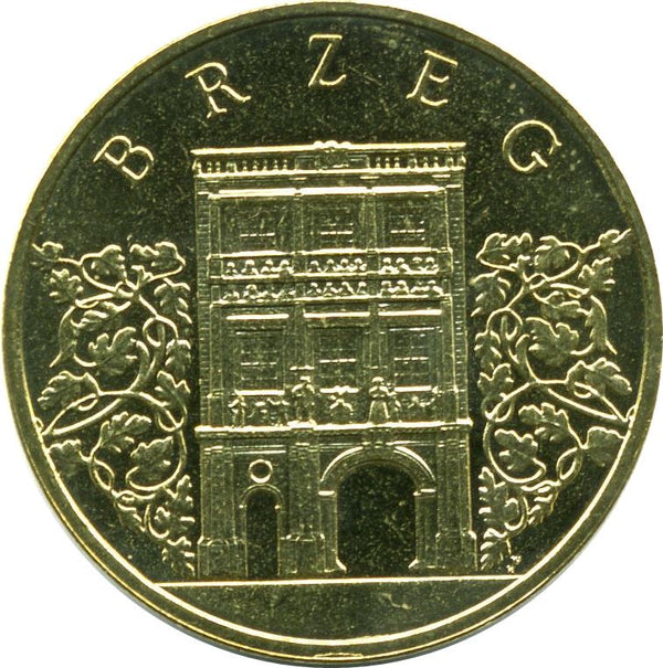 Poland | 2 Zlote Coin | Brzeg Castle | KM615 | 2007