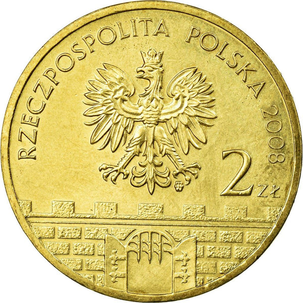 Polish 2 Zlote Coin | Bielsko Biala | Eagle | Poland | 2008