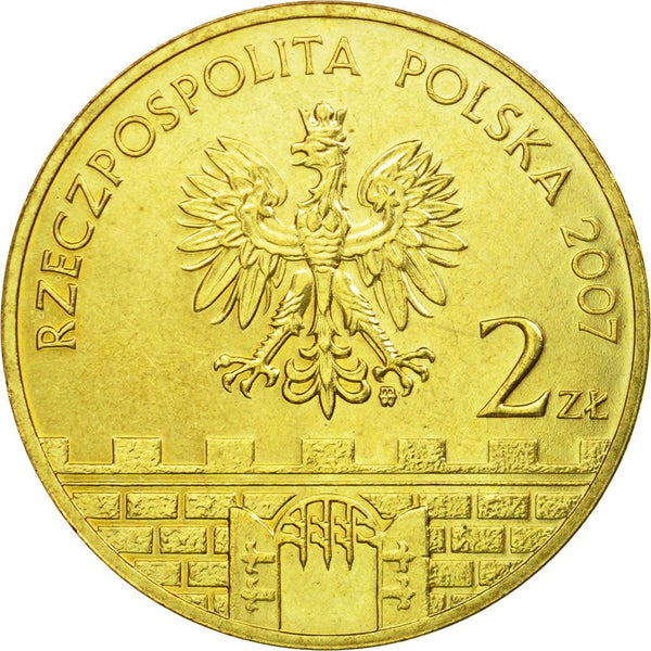 Polish 2 Zlote Coin | Raciborz | Eagle | Poland | 2007