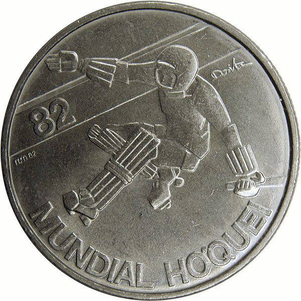 Portugal | 25 Escudos Coin | Roller Hockey Championship | KM616 | 1983