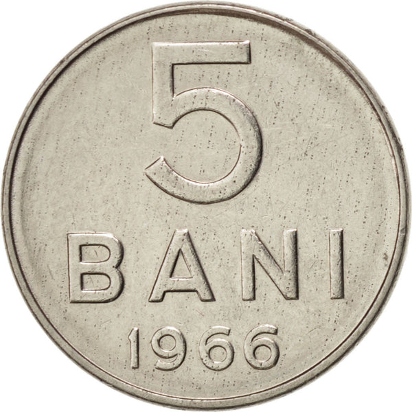 Romania Coin | 5 Bani | KM92 | 1966