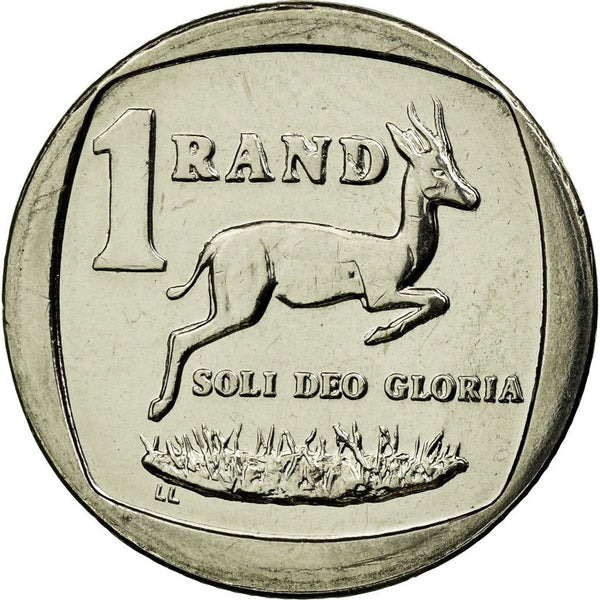 South Africa 1 Rand Afrika-Dzonga - Ningizimu Afrika Coin KM444 2008 - 2020