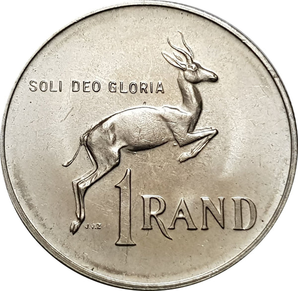 South Africa 1 Rand Coin | Nicolaas J. Diederichs | KM104 | 1979