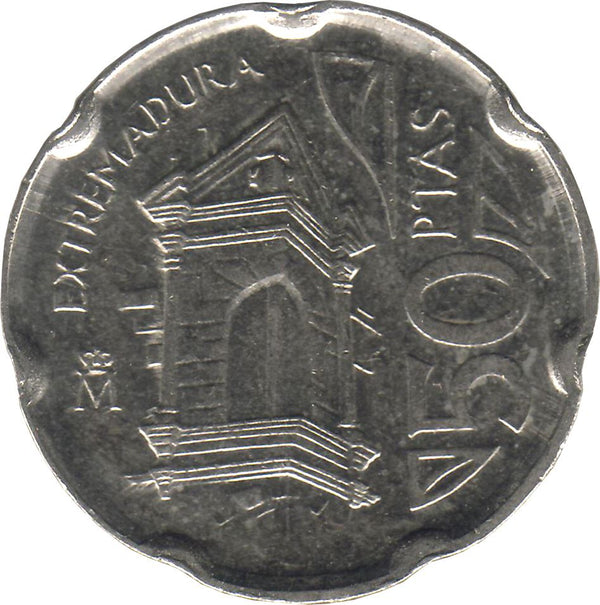 Spain 50 Pesetas Extremadura Coin KM921 1993 United Nations