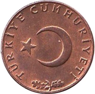Turkey | 10 Kuruş Coin | KM891.2 | 1958 - 1968