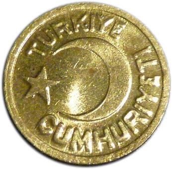 Turkey | Turkish 10 Para Coin | Moon Star | KM868 | 1940 - 1942