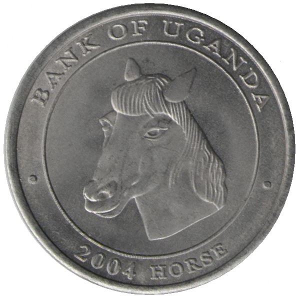Uganda | 100 Shillings Coin | Horse | KM194 | 2004