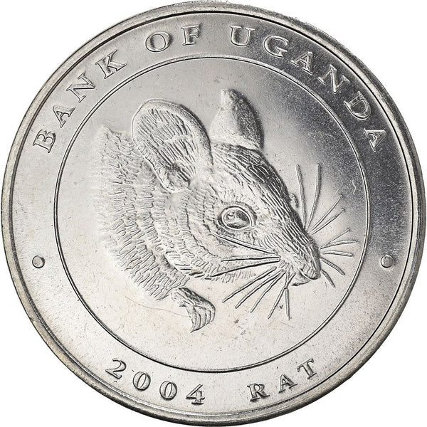 Uganda | 100 Shillings Coin | Rat | KM188 | 2004