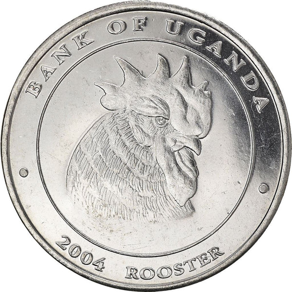 Uganda | 100 Shillings Coin | Rooster | KM197 | 2004