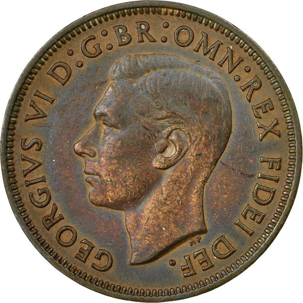 United Kingdom Coin ½ Penny | George VI without 'IND:IMP' | 1949 - 1952