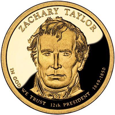 United States | 1 Dollar Coin | Zachary Taylor | Statue of Liberty | KM453 | 2009