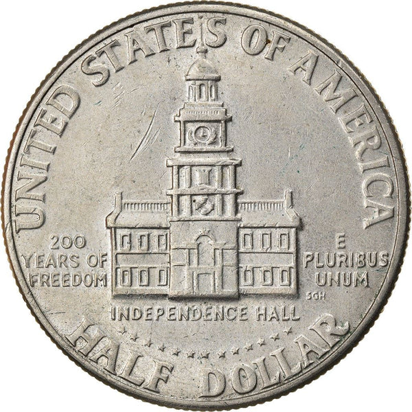 United States Coin American ½ Dollar | Kennedy Half Dollar | Bicentennial | KM205 | 1976