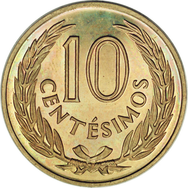 Uruguay Coin 	Uruguayan 10 Centésimos | Jose Gervasio Artigas | KM39 | 1960