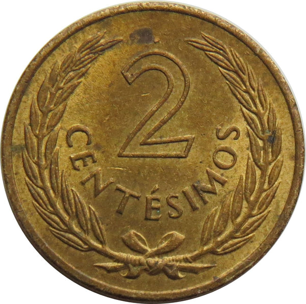 Uruguay Coin 	Uruguayan 2 Centésimos | Jose Gervasio Artigas | KM37 | 1960