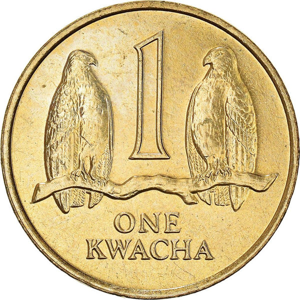 Zambia 1 Kwacha Coin | Taita Falcons | KM38 | 1992