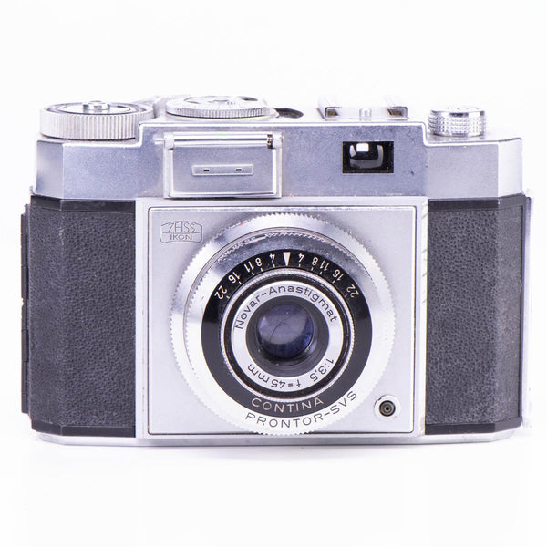 Zeiss Ikon Contina 2a Camera | White | Germany | 1954 | Not working