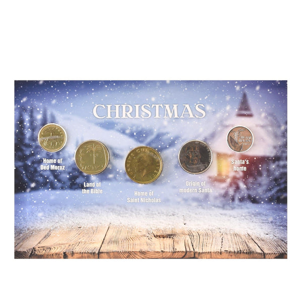 5 Coins Christmas | Home of Ded Moroz and Modern Santa | Land of Bible | Saint Nicholas