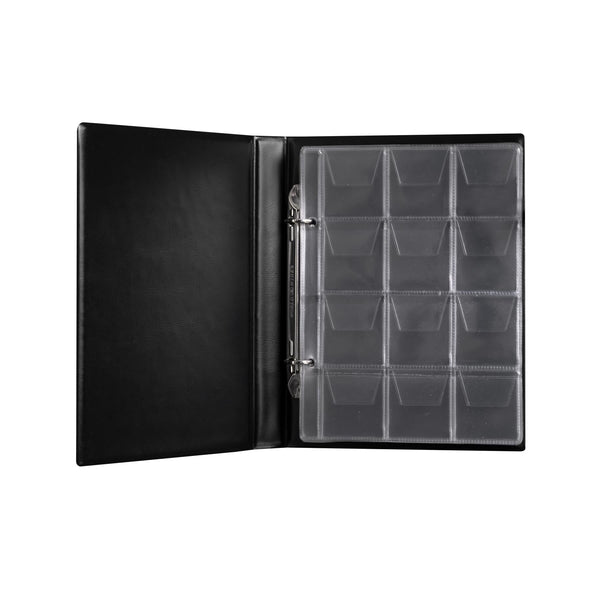 Coin Album 120 Pockets / Grids | 10 Pages | 3.5 x 3.5cm | Money Storage for Currency Collectors