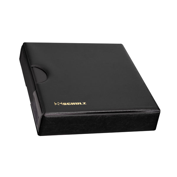 Coin Album with Case | 200 Pockets / Grids | 10 Pages | 3.5 x 4cm | Money Storage for Currency Collectors