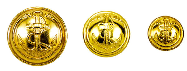 French Army Military Marine Buttons | Navy | T.W&W. | Paris 15mm | 20mm | 25mm
