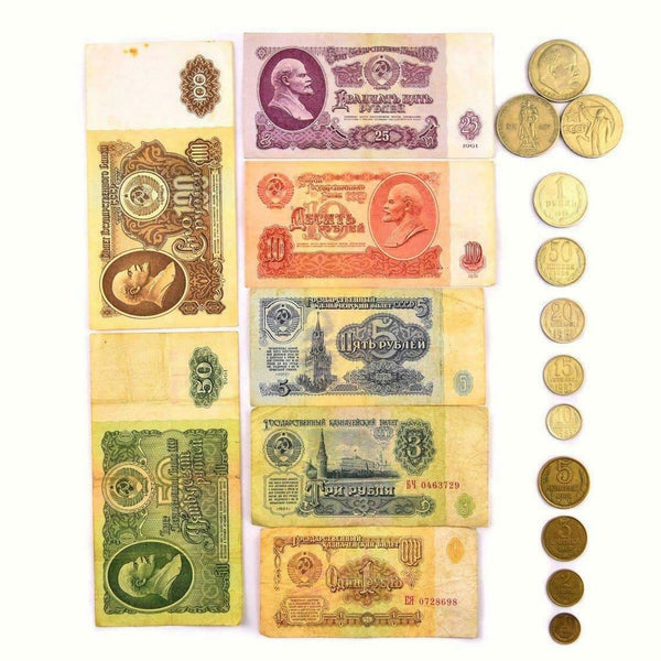 Full Soviet Union Money Collection: Coins and Banknotes | Rubles and Kopeks