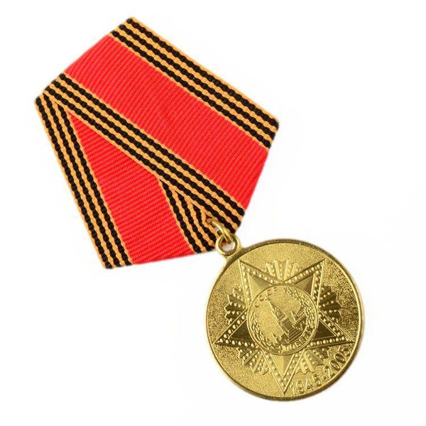 Soviet Russian Award Medal 60 Years Victory In The Great Patriotic War