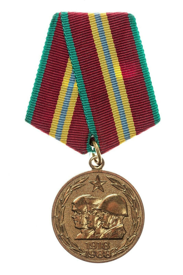 Soviet Russian Medal 70 Years of The Armed Forces of The USSR Award WW2