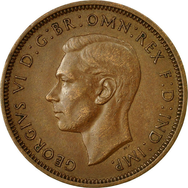 United Kingdom 1/2 Penny | 100 Coins | King George VI | 1937 - 1948